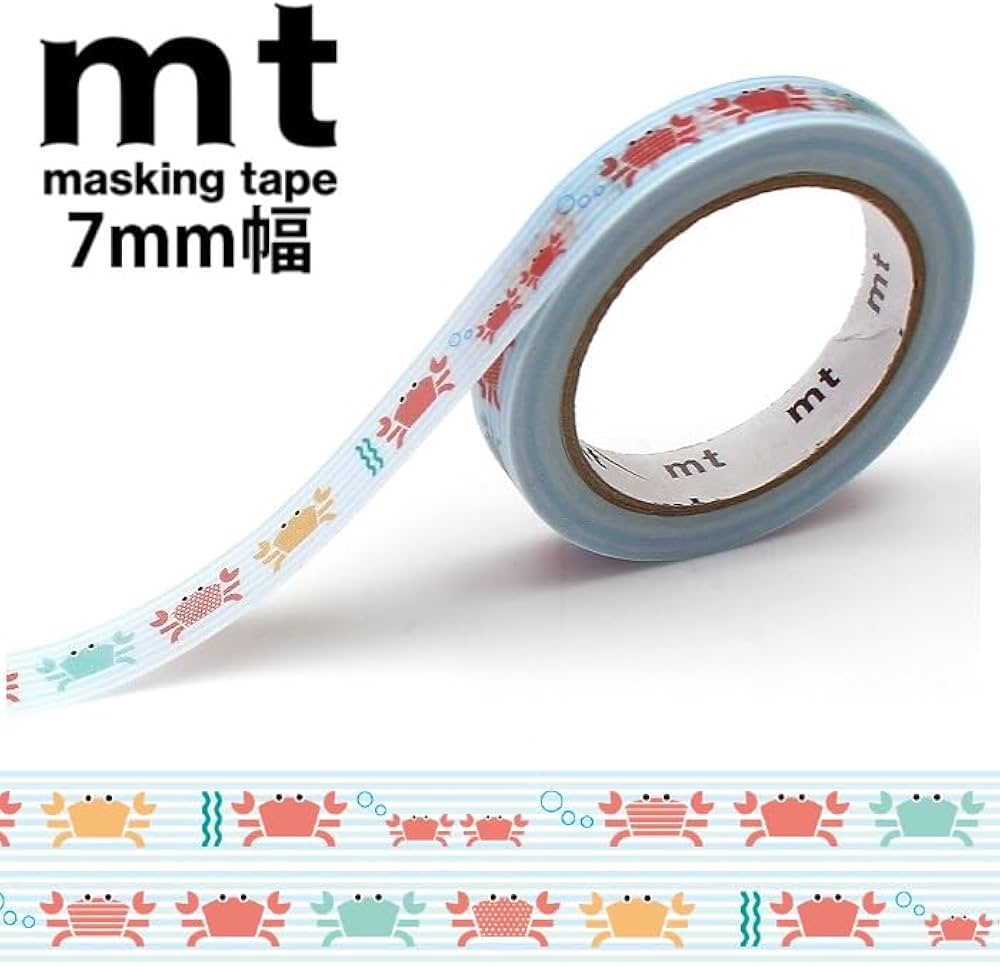 Amazon.co.jp: マスキングテープ mt ex カニ: 文房具・オフィス用品